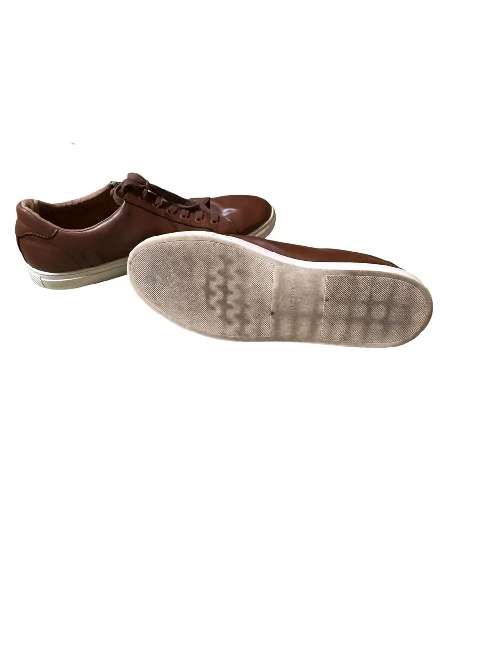 Men's Banana Republic Brown Leather Causal/Dress Shoes Size 12